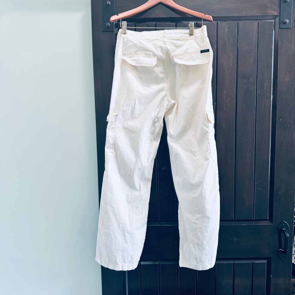 Sanctuary Ladies Cream Cargo Pants - Picture 4 of 9